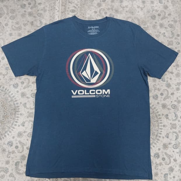 VOLCOM 볼컴 로고 반팔티 XL
