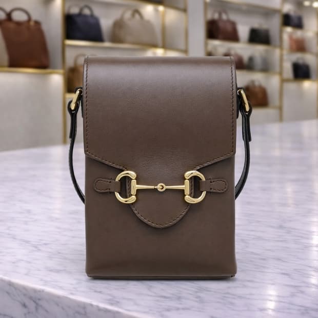 [A급] 구찌 홀스빗 1955 미니백 브라운 판매합니다!!!