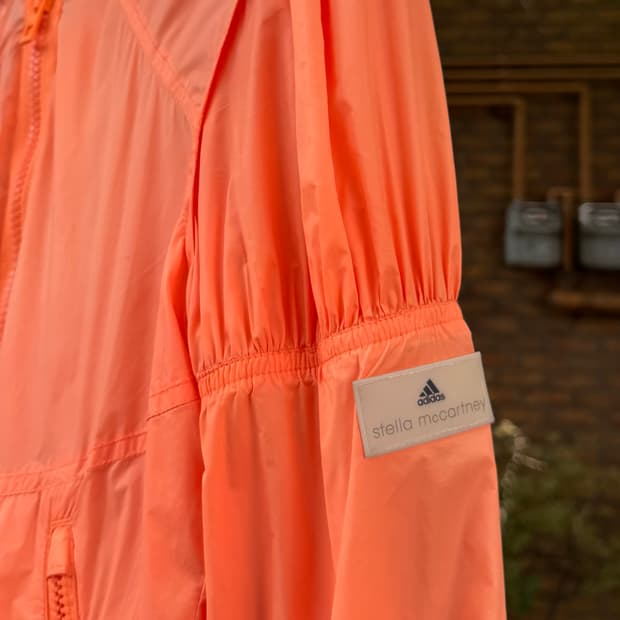 Adidas X Stella Mccartney 크롭 바람막이