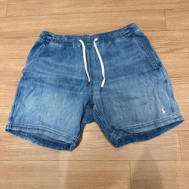 폴로 랄프로렌 클래식핏 6.5인치 데님 프렙스터 반바지 