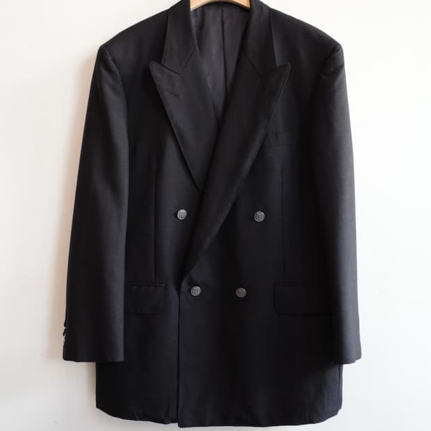 DAKS 닥스 울&모헤어 은장 더블자켓