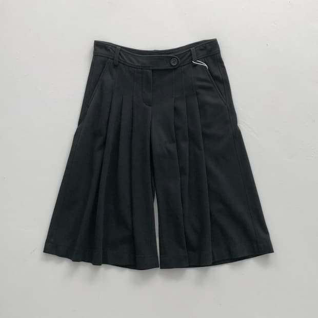 theory) rayon pleats pants