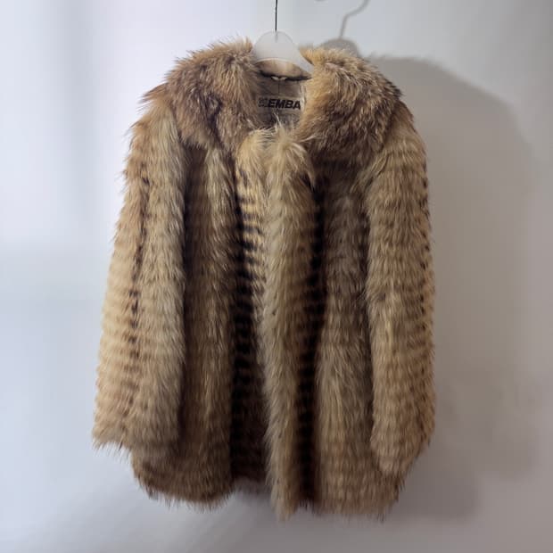 Vintage Racoon fur jacket