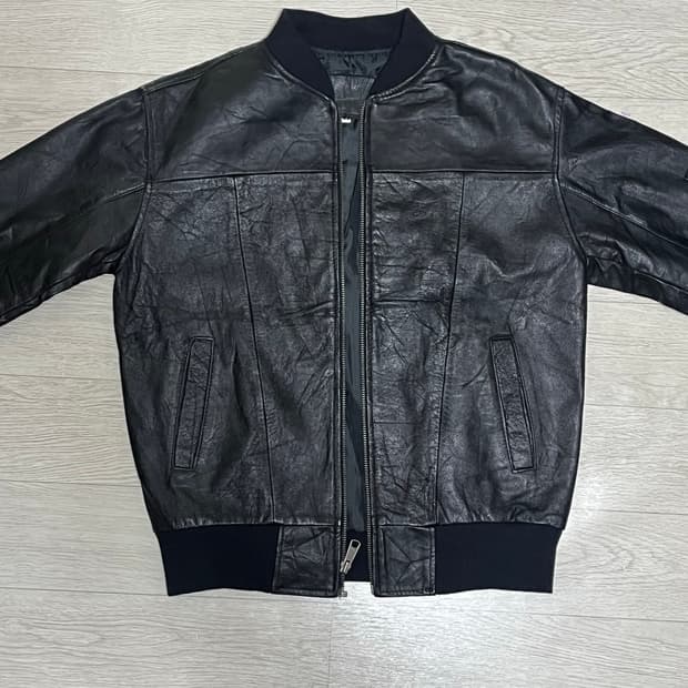 릭오웬스 맛 레더자켓