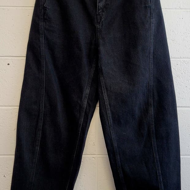 무신사스탠다드 와이드 블랙데님(흑청) 팬츠 판매