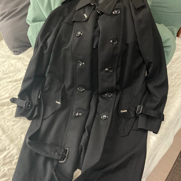 꼼데가르송 H&M 나폴레옹 트렌치코트