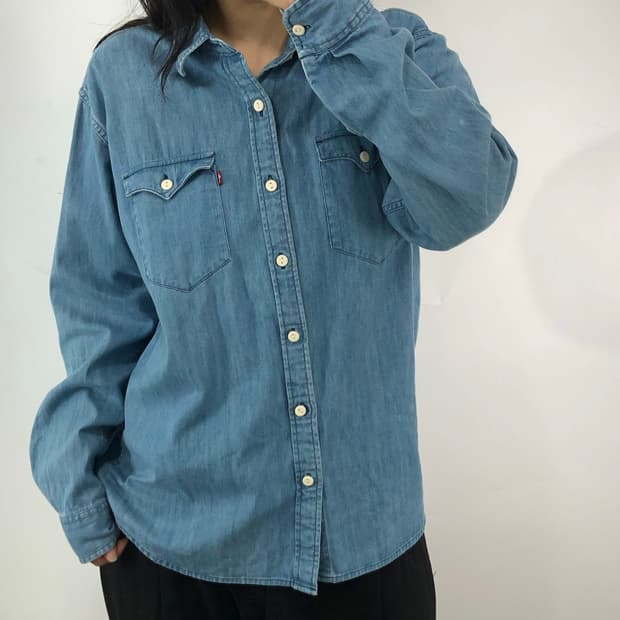 [L] 리바이스 데님 셔츠