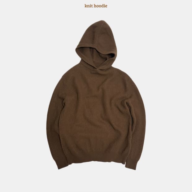 The izzat 더 아이잗 니트 후디