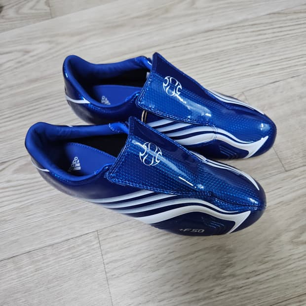 (새상품)아디다스 태권도 f50 w 로얄블루 230 uk4.5