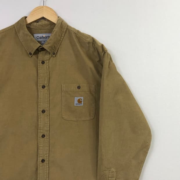 XL 칼하트 코듀로이 셔츠