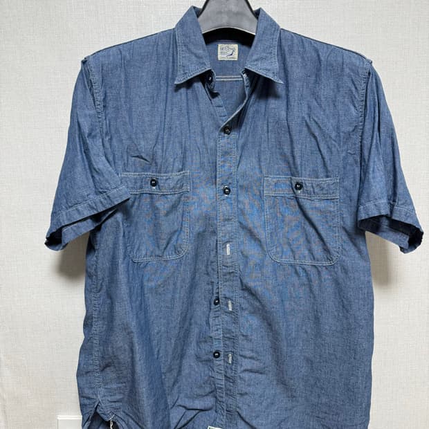 오어슬로우 샴브레이 하프 셔츠4사이즈 (네고x)