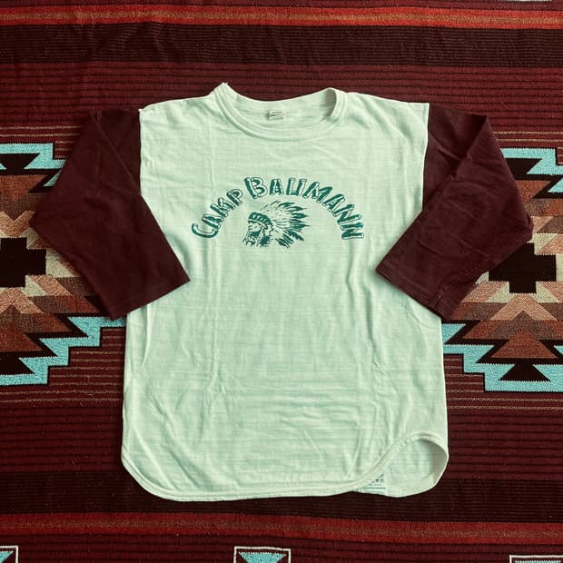 웨어하우스 7부 롱슬리브 긴팔 베이스볼티 WAREHOUSE