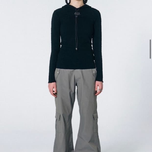 SCULPTER 스컬프터 크링클 후드티