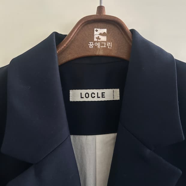 로우클래식 locle  루즈 롱 자켓 네이비
