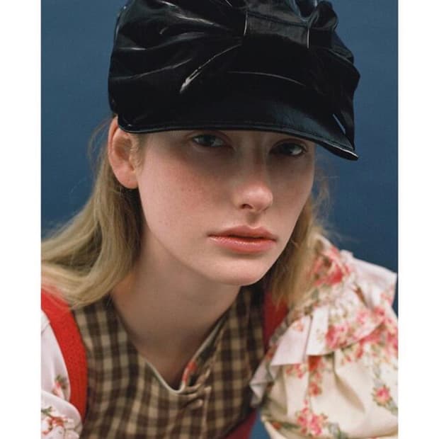 BELLBOY CAP_RIBBON_BLACK