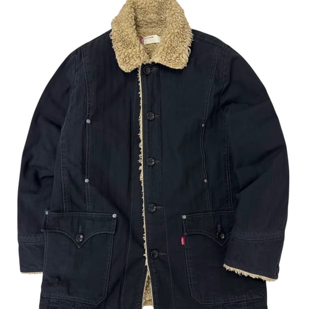 00s 리바이스 덱자켓 블랙 (L) 