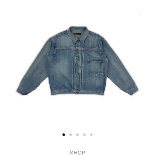 (구매)wrath 뤠쓰 느린양반 데님자켓 1사이즈