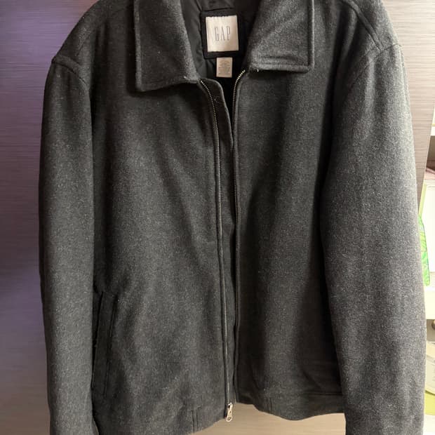 올드갭 울 블루종 자켓XL