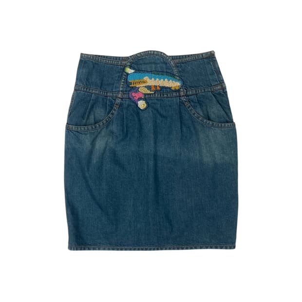 Tsumori chisato denim skirt