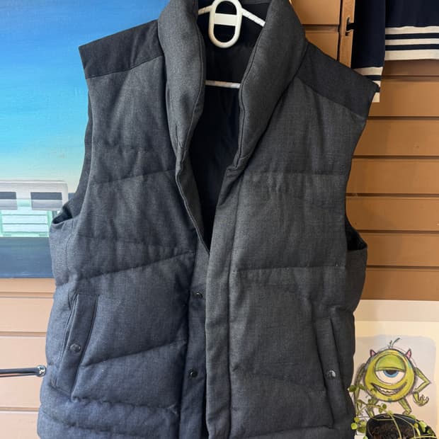 선착순 판매 솔리드옴므 우영이 거위 패딩 베스트 /준지/soLID HOM