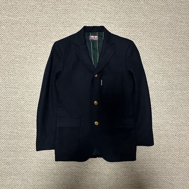 BLUE BLUE japan made gold button blazer