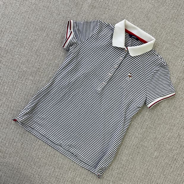 90 헤지스 스트라이프 반팔 티셔츠 0410D
