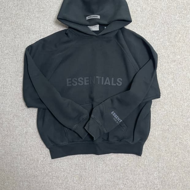 에센셜 후드티
