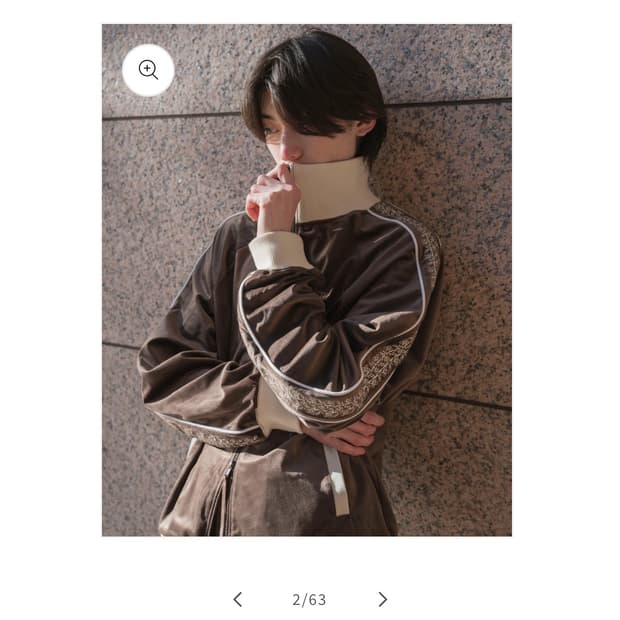 캠퍼우드 플라워 트랙자켓