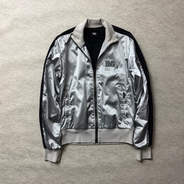 D&G 돌체앤가바나 실버 트랙집업