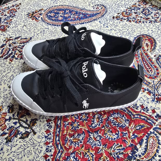 폴로랄프로렌 블랙 스니커즈 (1612)