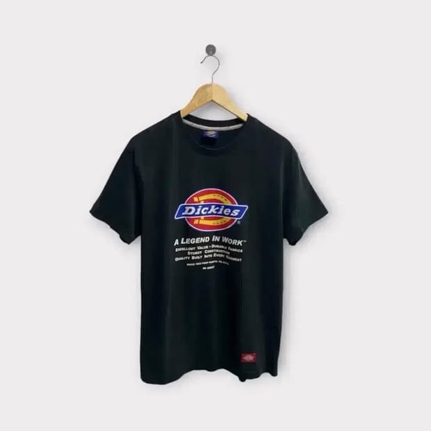 디키즈 시그니처 로고 빈티지 반팔티 XL