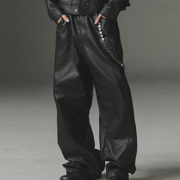 낫포너드 코티드 커브 팬츠 L