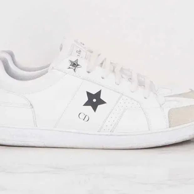 디올(Dior) 화이트 레더 투톤 스니커즈 240 풀구성품