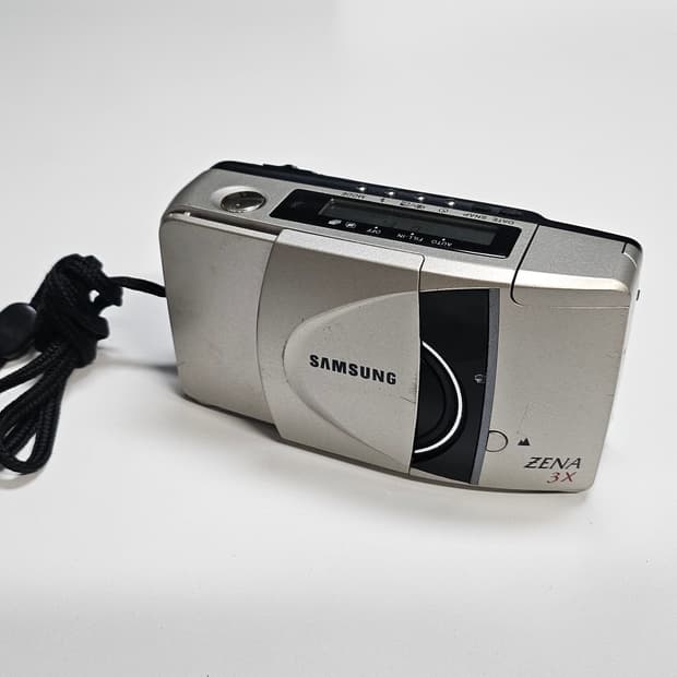 작례O 스냅용 강력추천 삼성 zena 3x 필름카메라 빈티지 필카