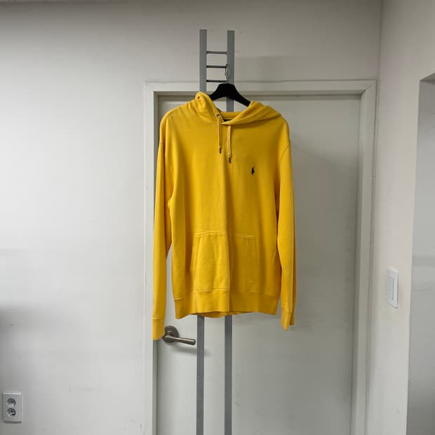 폴로 랄프로렌 후드티 옐로 XL