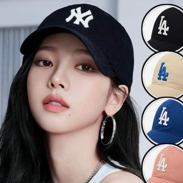 MLB 남여공용 N-COVER 언스트럭쳐 볼캡 3ACP6601N