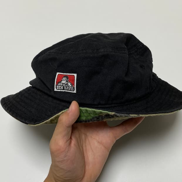 벤데이비스 블랙 카모 버킷햇 57-59cm