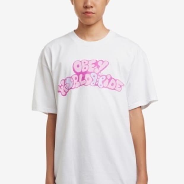OBEY GLOBAL BUTTERFLY WHITE XL