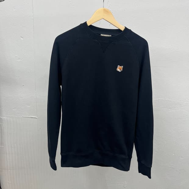 [S] MAISON KITSUNE FOX HEAD SWEATSHIRT