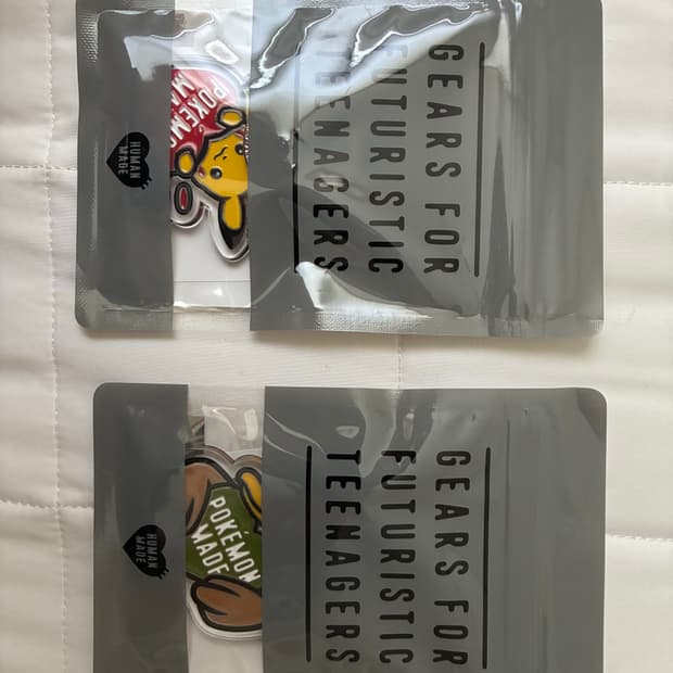 휴먼메이드 포켓몬 피카츄 파오리 키링 세트