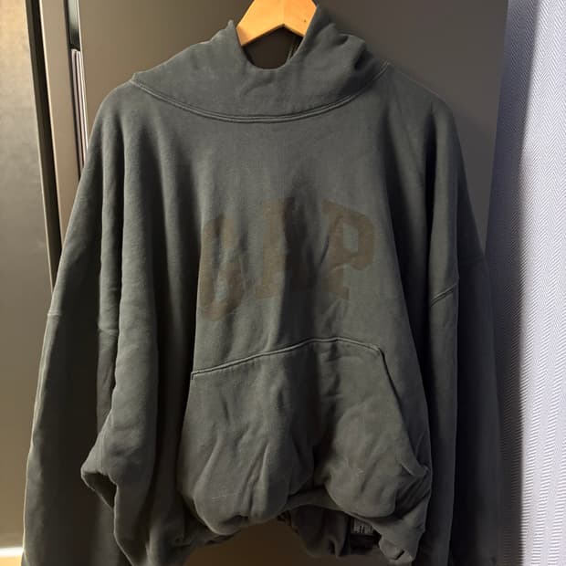 이지 갭 도브후드 블랙 S