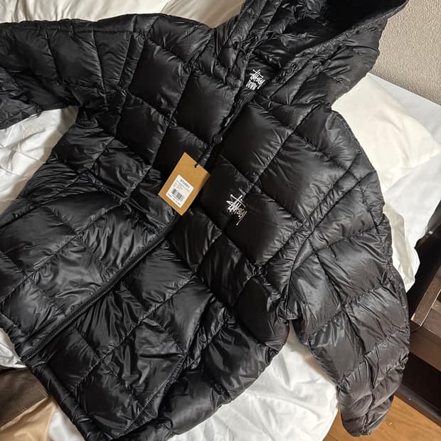 (새상품₩스투시 미드웨이트 푸퍼 s