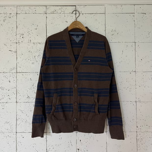 M 타미 힐피거 가디건