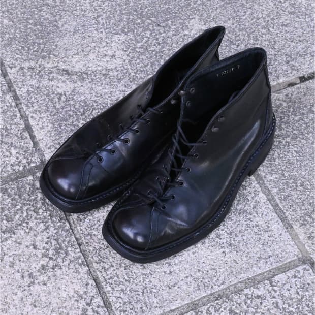 Prada Leather Monkey Boot