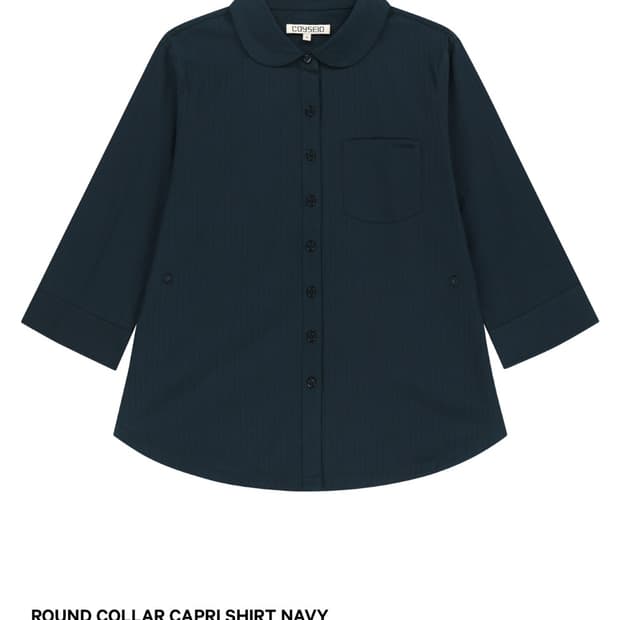 코이세이오 카프리 셔츠 ROUND COLLAR CAPRI SHIRT