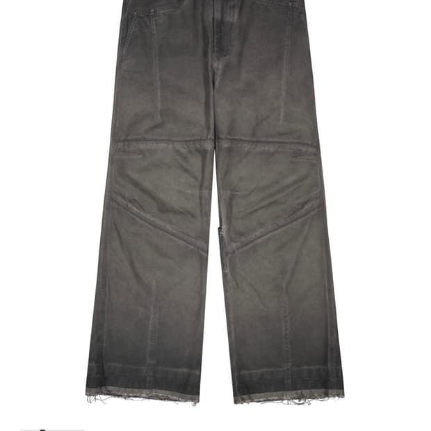 [XS] XLIM EP.8 01 TROUSERS WASHED BLACK