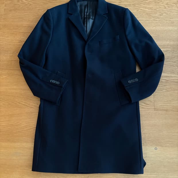 H&M coat navy