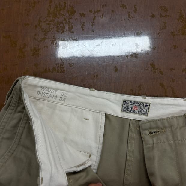 버즈릭슨 치노 32 34