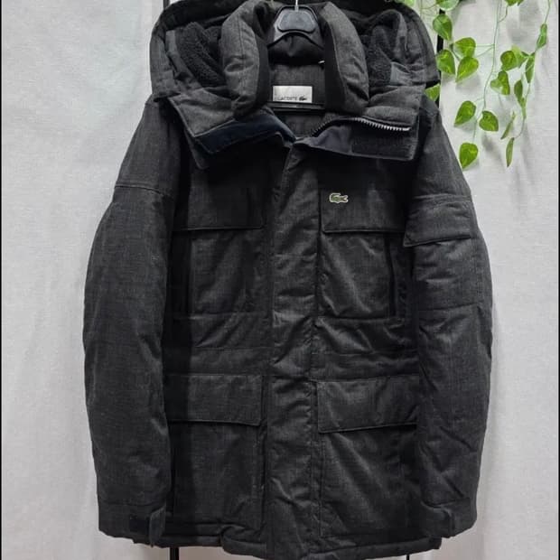 (정가60) 라코스테 울 덕다운 패딩 / 라코스테 패딩 / 라코스테