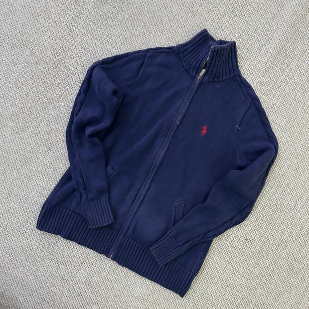 M 폴로랄프로렌 니트 집업 가디건 0421D